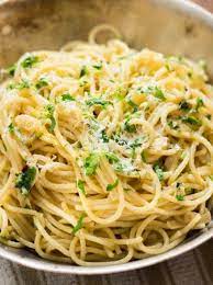 Back To Basics Pasta Night Spaghetti Aglio E Olio Blog Noshon It Light Pasta Sauce Pasta Dinners Recipes