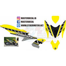 Cari produk aksesori body motor lainnya di tokopedia. Stiker Yamaha Aerox 155 Yellow Decal Variasi Grade B