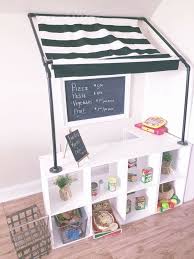 Black And White Kids Play Room Wonderful Totally Free Kids Diy Cafe And Shop Black And White Playroom Cafe Diy Shop Kids Black Kids Bedroom Organization Diy Playroom Playroom Shelves