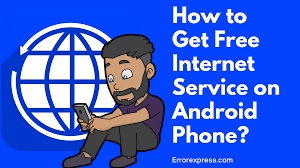 There is alot of vpn android application for free and pro version you can use to browse. The 7 Ways To Get Free Internet Service On Android Phone Error Express