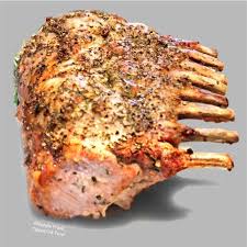 Herb Roasted Rack Of Pork Recipe Pork Roast Recipes Pork Rib Roast Christmas Food Dinner