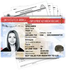 On prior editions of the card, the number may have been printed in different locations (or was not used at all). I 765 Form Online Employment Authorization Document Uscis Ead Card