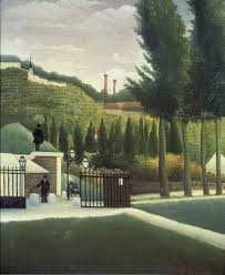 Henri Rousseau L Octroi The Toll Gate 1890 Henri Rousseau Courtauld Gallery Henri Rousseau Paintings