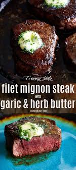 Filet Mignon Steak First Pan Seared On Stove Top Than Finished In The Oven To Perfect Juiciness An Mignon Steak Cooking The Perfect Steak Filet Mignon Recipes