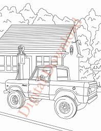 See our showcase of pictures and explore 360° views in your color choices for the 2021 ford® bronco sport. Line Drawings Classicbroncos Com Forums