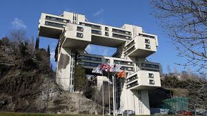 Former Tbilisi Ministry Of Highways Now Bank Of Georgia