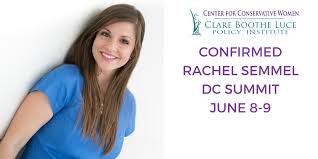 Clare Boothe Luce Center for Conservative Women على X: "CONFIRMED:  @DistrictMediaDC Rachel Semmel will be speaking at our DC Summit