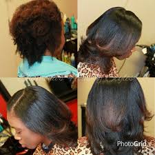 Shamona Dixon S Photo On Styleseat Houston Tx Natural Hair Blowout Silk Press Natural Hair Natural Hair Styles