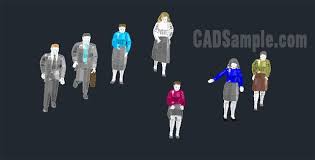 3d Person Free Dwg Cadsample Com Person Autocad Autocad Drawing