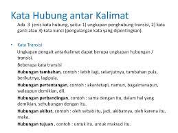 Predikat kalimat tidak didahului oleh kata yang. Contoh Soal Dan Materi Pelajaran 8 Contoh Kata Hubung