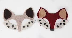 Diy No Sew Animal Masks Free Template