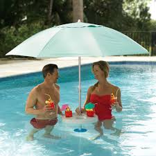 The In Pool Umbrella Pool Umbrellas Pool Shade Swimming Pool House