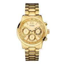 Guess Female Dress Watch U0330l1 Gold Analog Price 125 00 Our Price 99 95 Use Coupon Pin29 And Get 5 Off Bracelet Watch Silver Watch Gold Watch