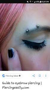 Pin By Shannon Lyne On Tattoos Piercings Eyebrow Piercing Eyebrow Ring Facial Piercings
