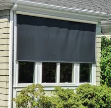 It's been shown that motorized blinds and shades are used up to 7 times more than traditional treatments. Sunsetter Motorized Easy Semi Sheer Outdoor Roller Shade Wayfair