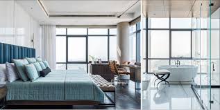If you have the space, it is worth investing in a larger bed to allow for maximum comfort. Explore This New York Style Bachelor Pad By Jason Wadhwani Elle Decor