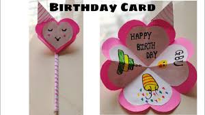 Beautiful handmade birthday day card idea.in this video, i am going to show you special cards making at home.please like the video, if you liked the card. How To Make Birthday Card Easy Diy Birthday Card Handmade Birthday Card Idea Easy Birthday Card Youtube