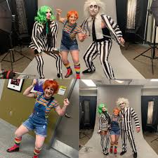 Bug juice beetle juice broadway theatre musical theatre beetlejuice cartoon little theatre theatre nerds les miserables no one loves me. Nikki Cross As Chucky With Beetlejuice Heath Slater And Beetlejuice Dana Brooke Imgur