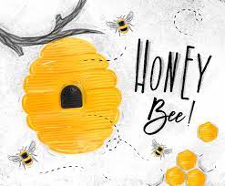Notre sélection de ruches pour élever vos abeilles. Affiche Illustree Abeille Ruche Nid D Abeille Lettrage Miel Abeille Dessin Sur Papier Sale Fond Clip Art Libres De Droits Vecteurs Et Illustration Image 85193526
