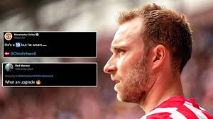 Manchester United confirm which shirt number Christian Eriksen will wear