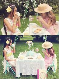 Kids Parties Teatime Theme Kids Tea Party Girls Tea Party Childrens Tea Party