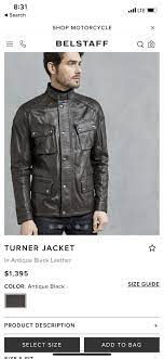 Belstaff Turner Bike Gear Motorcycle Jacket Bike