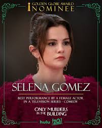Congratulations Selena Gomez, @GoldenGlobes nominee for Best Performance by  a Female Actor in a Television Series