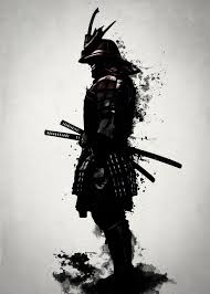 Maybe you would like to learn more about one of these? Armored Samurai Mirrored Metal Poster Nicklas Gustafsson Displate Samurai Wallpaper Samurai Artwork Samurai Art
