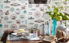 El papel pintado sigue siendo uno de los recursos que más nos gustan a la hora de decorar las paredes. Cocina 2 Papel Pintado Www Decharcoencharco Com De Charco En Charco