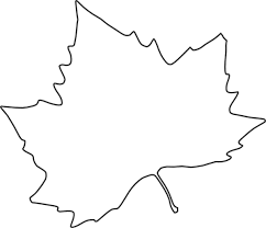 Black And White Outline Fall Tree Clipart Printable Clip Art For Leaves Leaf Outline Clip Art Thanksgiving Coloring Pages Leaf Outline Native American Patterns