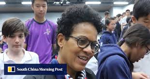 German anti-racism activist's message of tolerance as she tells Hong Kong  school pupils of her struggle