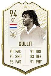 Check out ruud gullit's rating, in game stats, prices and reviews on futwiz. Ruud Gullit Fifa 21 Icon Player