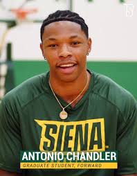 MEET YOUR 🆕 SAINTS 👋, 🎙️ @theantoniochandler , #MarchOn x #SienaSaints