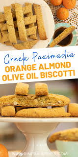 Orange Almond Olive Oil Biscotti Greek Vegan Paximadia Recipe In 2020 Healthy Cookie Recipes Dessert Recipes Easy Greek Cookies