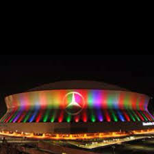Mercedes Benz Superdome In New Orleans Louisiana New Orleans Louisiana New Orleans Saints Football New Orleans French Quarter