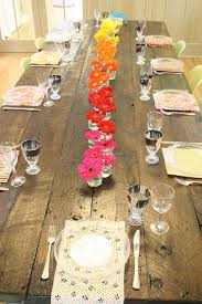 Ombre Tischdekorationen Fur Mehr Ideen Und Inspiration Wie Fur Ideen Inspiration Mehr Ombre Tabl Table Decorations Table Setting Decor Table Settings
