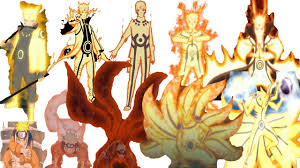 Naruto All Forms Of Nine Tails Chakra Mode Fotografi Gaya Hidup Fotografi Hidup