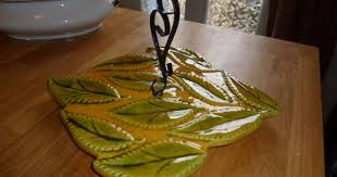 Servant In Ceramic Pottery Of Vallauris France Signed Numbered Cheese Tray Plateau De Fromage Poterie Ceramique Poterie