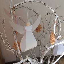 Send Me An Angel Oder Diy Tutorial Engel Aus Papier Basteln Weihnachten Papier Basteln Weihnachten Weihnachtsengel Basteln