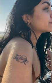 Arrow Tattoo Design with Names