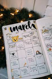 Bullet Journal March March Bullet Journal Bullet Journal March Journal March
