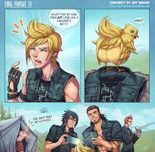 A Reality based on Fantasy — randomroodles: New FFXV Comic! Take a good  guess...