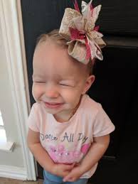 Bella with her new Butterfly Bows