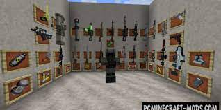 Techguns mod 1.12.2/1.7.10 (guns, armor, npcs, worldgen, machines) a huge mod adding to minecraft 1.12.2/1.7.10 a bunch of modern weapons and armor, machines for their manufacture and related items, even for decoration. Techguns Modern Guns Armor Mod For Mc 1 12 2 1 7 10 Pc Java Mods