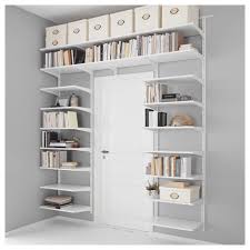 Algot Raf Unitesi Beyaz 220x40x196 Cm Ikea Antreler Tasarim Ic Mekanlar Apartman Dairesi Dekorasyonu Yatak Odasi Tasarimlari