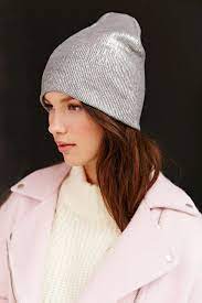 Silence Noise Shine Foil Beanie Urban Outfitters Fashion Clothes Fashion Outfits