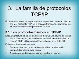Una de esas ventajas es que es capaz de trabajar sobre una extensa gama de hardware y. La Familia De Protocolos Tcp Ip