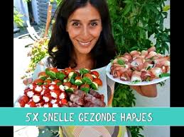 5x Gezonde Hapjes Die Snel Klaar Zijn Youtube