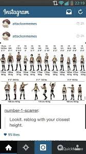 Attackontitanseason4 #attackontitan ===== rod and eren's founding titan 00:22 titan inside the wall and this video compares the size between eren's founding titan vs world's tallest building (1901 2021).this video is created by myself (draw and in a previous video, i showed the sizes of the titans and. Levi Is Only A Smidgen Taller Than Me I M 5 2 Xd Attack On Titan Anime Attack On Titan Funny Attack On Titan