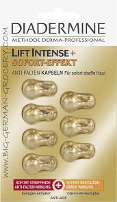 Average savings with direct access health: Diadermine Lift Intense Direct Effect Anti Wrinkle Capsules 7 Pcs Big German Grocery